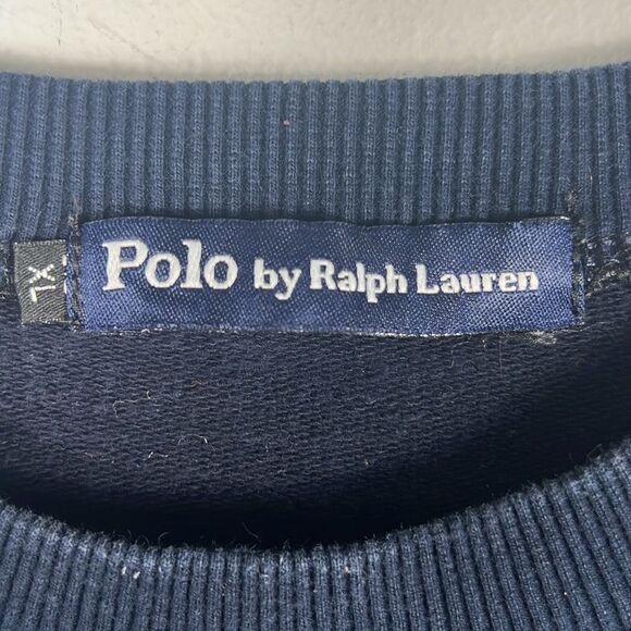 🔥🔥 Vintage RALPH LAUREN Embroidered Crewneck Sweatshirt Youth XL / Women Sz S - Picture 8 of 9